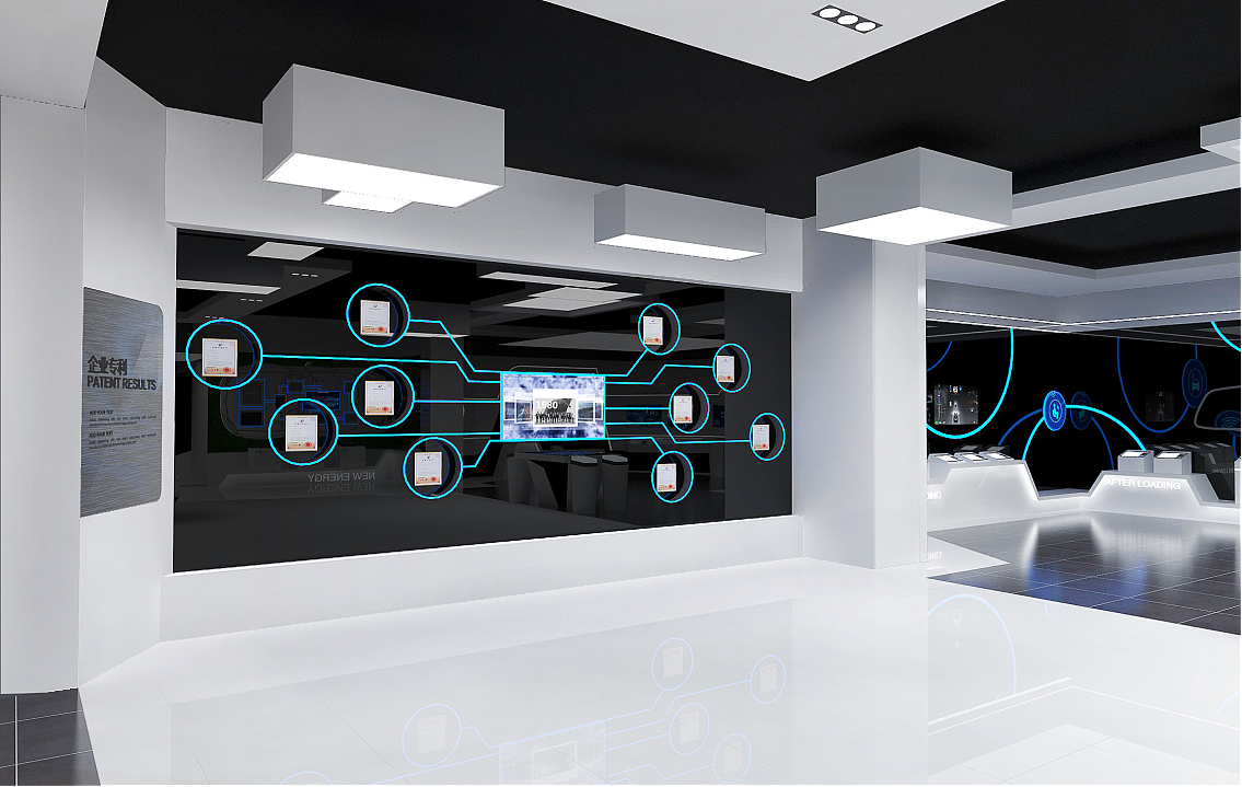 科技企業展廳|空間|展示設計 |憶童生 
